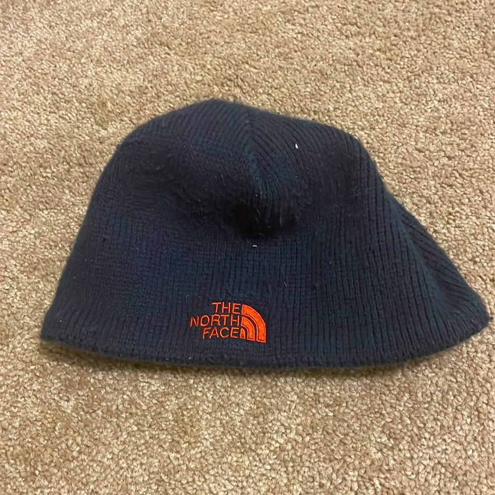 Orange and Blue The North Face Beanie